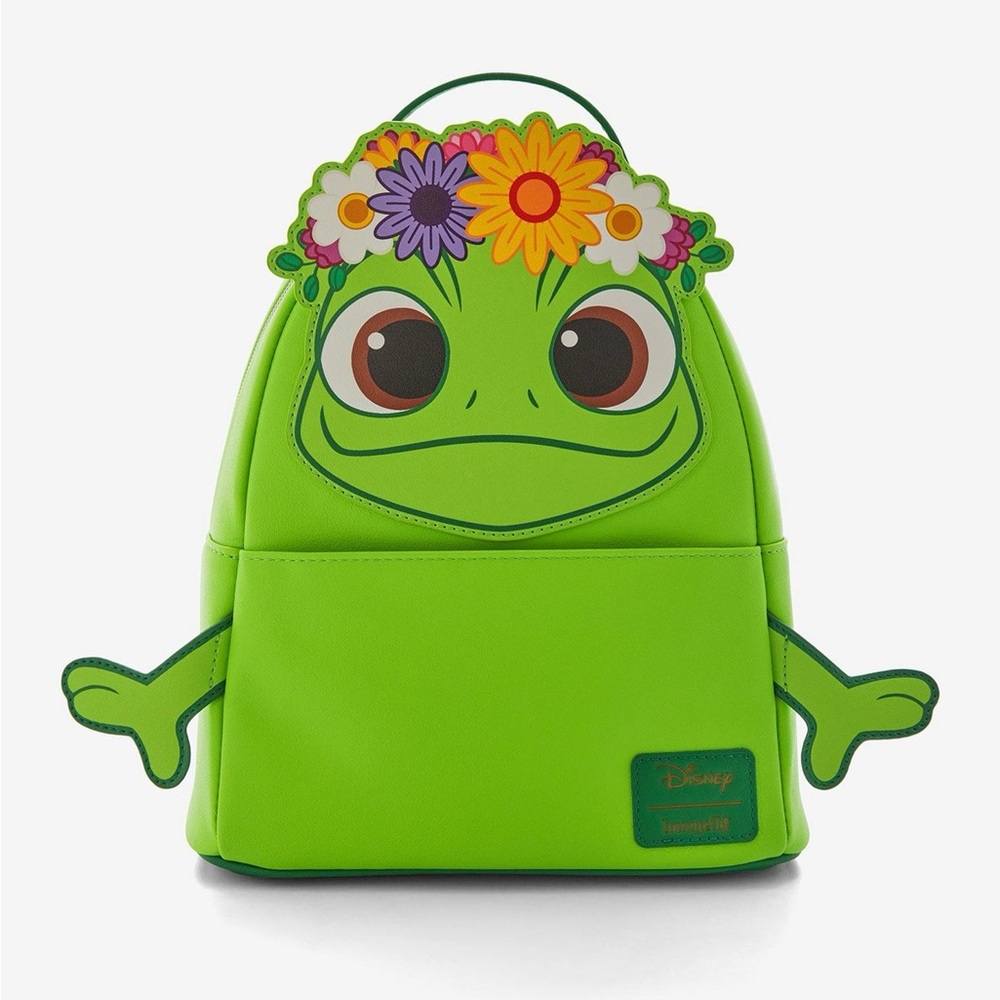 Loungefly Disney Tangled Pascal Flower Crown Mini Backpack
